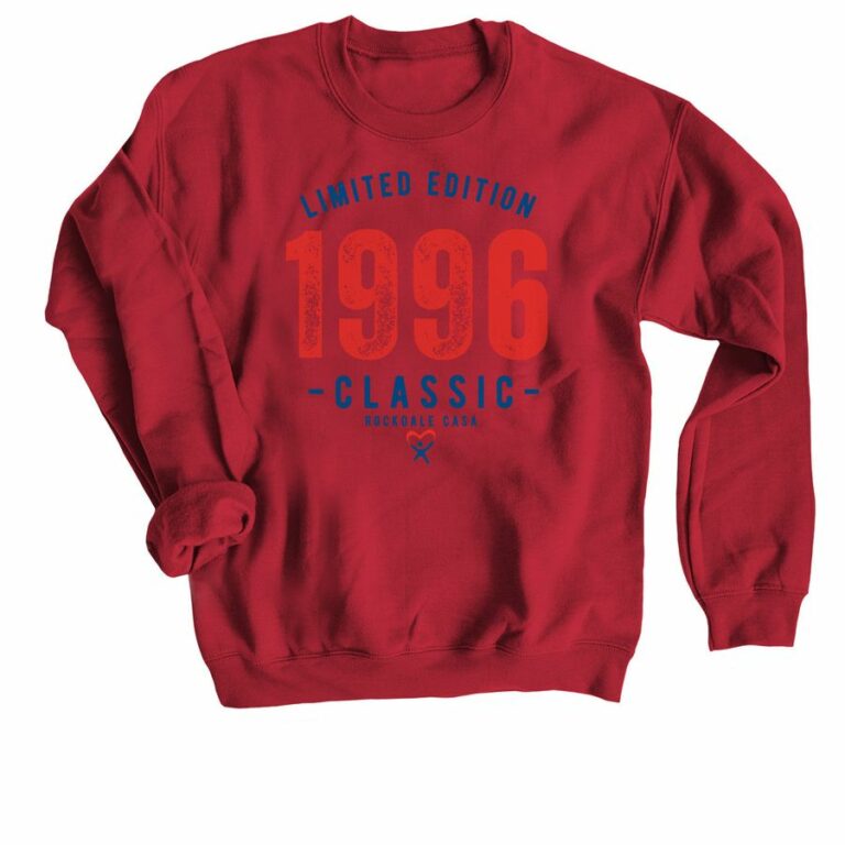 Limited Ed red crewneck